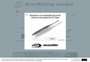 Streetfishing London Ltd - the home of modern lure fishing in the UK.