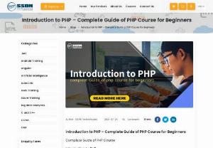 Complete Guide of PHP Course for Beginners - The purpose of the scripts is regularly to improve the show or do routine tasks for an application. This PHP Tutorial will provide you with a comprehensive knowledge about the server side scripting language. You will get basic to advance level complete guide for Beginners