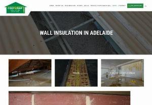 Wall Insulation Adelaide - Did you know our wall insulation Adelaide can be installed in both the internal and external wall cavities of your home? Improve your home's energy efficiency and temperature control by making sure your walls are insulated both inside and out.