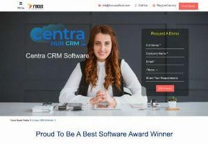 CRM Software | Best CRM Solutions - CentraHub CRM is a VAT-compliant, cloud-based CRM software solution from CentraHub, a wholly owned subsidiary of Focus Softnet and one of the GCC's leading CRM solution providers.

Users can receive insights into their sales activities and maximise every customer connection with this simple and excellent CRM solution. It provides a platform for businesses to assess, plan, organize, and execute marketing, sales, and service-related activities.