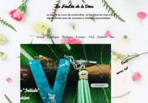 The decoration fairy - French artisanal company of personalized creations based on resin, wood, stationery etc ...