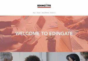 EDINGATE - EDINGATE provides consultancy services including market research and analysis to established companies in international trade and insurance fields.