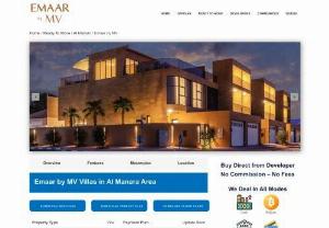 Emaar by MV in Al Manara - 4 Bedroom Villas - Emaar by Mv situated in the heart of Al Manara Arean which comprises 4 bedroom villas with full of amenities.