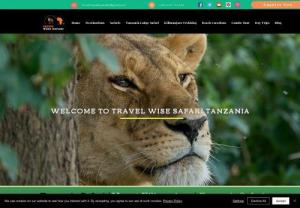 Travel wise Safari - Travel Wise Safari is a local tour company based in Arusha Tanzania delivering specialized and quality tour packages all over Tanzania. We provide wildlife safaris, Kilimanjaro climbs, Zanzibar beach holidays and cultural tours. We have well experienced and professional guides with extensive knowledge in popular tourist destinations.
Travel in style, Explore Tanzania.
Travel Wise Safari is proud to be the Tanzania's Local independent travel Company. Although our roots are firmly planted in the