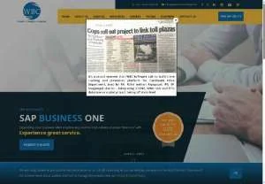 Screenshot of Best SAP B1 Consultancy | WBC Software Lab Consulting | Karaikudi