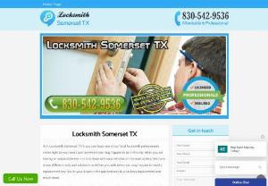 Locksmith Somerset TX - With our 24-hr mobile auto locksmiths service, our techs are ready to help you get back into your locked-out cars in the middle of the night or early on Sunday morning since we are open all the time