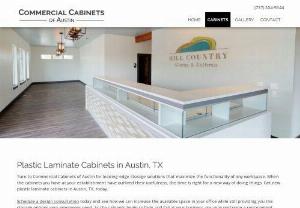 storage room cabinets austin tx - In Austin, TX, Comm Cabinets, LLC provides functional plastic laminate cabinets. On our site you could find further information.