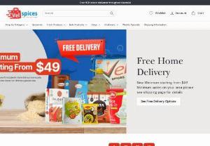 Online Grocery Melbourne - Vel Spices is an Indian grocery store offering high-quality spices across South East Suburbs of Melbourne.