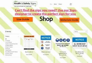 Promoheathandsafetysigns - Health and Safety Signage - All and every sign you will ever need