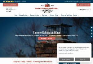chimney relining washington dc - In the Washington D.C. area, if you are searching for the best chimney cleaning and repairing services provider then contact 301 Chimney. Our service is available in areas like Maryland, and Virginia as well.