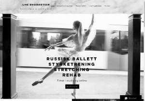 Line Engebretsen - Teaching and private lessons in classical ballet, personal training, group lessons in strength, stretching, alternative training for dancers.
