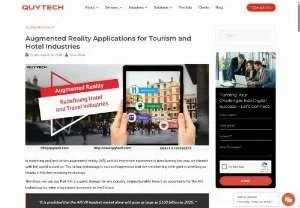 Screenshot of Augmented Reality in Tourism and Hospitality