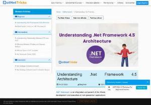 .net framework 4.5 - The .NET Framework 4.5 includes significant language and framework enhancements for C#, Visual Basic, and F#. it is highly compatible, in-place update to the Microsoft .NET Framework 4.5 NET Framework is a Windows-only version of .NET for building any type of app.