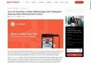 Screenshot of Video Editing & Video Maker App Development