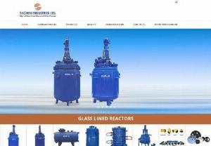 Silglas - Sachin Industries Ltd since 1982 is a leading manufacturer, Exporter from India, of wide range of glass lined reactors, glass lined equipment, Glass lined valves, Glass lined Storage Tanks, glass lined pressure vessel, Glass lined agitated Nutsche Filter, Glass Lined heat exchangers, Glass Coated Equipment, Glass lined pipes and fittings
