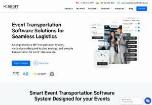Event Transportation Management App I Mobisoft Infotech - We develop a comprehensive mobile app for event transportation which takes care of the entire conveyance of the VIPs during the event, seamlessly