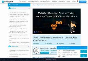 AWS certification cost - AWS (Amazon Web Services) is a secure cloud services platform that offers computational power, database storage, and several other functionalities to help businesses grow. In the recent market, AWS is one of the trendiest certifications.