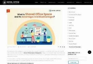 What Is Shared Office Space And Its Advantages And Disadvantages? | Novel Office - Read the blog to know what is shared office space and its advantages and disadvantages.