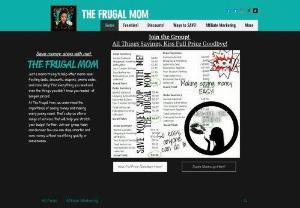 The Frugal Mom - Live the frugal life! Kiss full price goodbye and save money while online shopping! Discounts, promo codes, sales, deals and steals provided daily. Save money, shop with me.