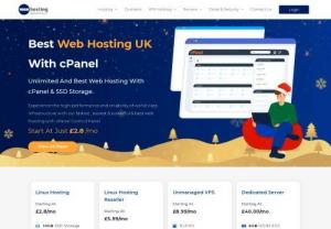 Uk Best Web Hosting Start At Just �2.8 /mo - Buy best Web Hosting Uk starting from �2.8 /mo. Empower your business with its unlimited web Hosting Plans. It provides flexible, scalable, secure & the best web hosting servers. We have a strong hosting infrastructure to provide a perfect hosting environment for our clients in cost-effective manner. We are using advance hosting technology and next-gen hardware to ensure lightning-fast performance & the best web hosting platform for your website.