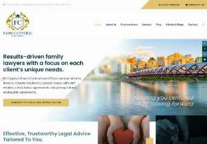 Family Lawyers, Affordable Divorce Lawyers in Calgary, Canada - One of the most result-driven family lawyers, top affordable divorce lawyers, affordable family,Custody lawyers and Estate family central law Office in Calgary Canada
