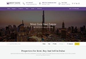 West Gate Real Estate - Looking for leading real estate agency in Dubai. West Gate Real Estate is a professional real estate brokerage agency located in Dubai. Established in 2005, the company helped customers from over 100+ countries to find their dream properties for sale or for rent in Dubai, and Landlords and Property owners to let or sell their apartments and villas with ease.