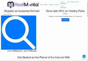 HostMental Web Services - India's #1 Cheapest Web-Hosting & Domains Registrar Company that helps you to build your Dream Website into reality at affordable cost.