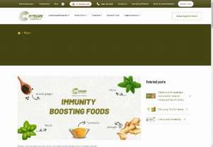 Immunity Boosting Foods - Cytecare Hospital in Bangalore - What are the common foods items to boost immunity during covid-19? Read the blog to find out about immunity boosting foods that will help you to immune your system.