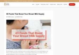 65 Foods That Boost Your Breast Milk Supply - Tian Wei Singapore - Breastfeeding is hard work, and by now, you've probably experienced the stress and tiredness of not having enough milk supply for your baby. In case you haven't already know, your body needs to be properly nourished in order to continuously produce sufficient milk supply.
