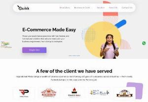 Quikk - Quikk is one of the fast-growing start-ups involve in Grocery & Food Home delivery services in Noida. We are providing fresh fruits, vegetables, quality groceries, and food items at your doorstep that are also within ONE HOUR.