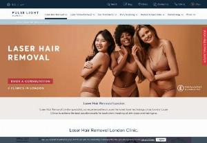 Laser Hair Removal London | Pulse Light Clinic London - Laser hair removal London offering hair removal by laser for all skin types, both men & women. Up to 60% off. Top reviews, 5 mins from Bank