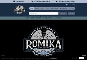 Romika Designs - Romika Designs came to life from our love of creating meaningful gifts for our friends and family. We are a small, family owned and operated laser engraving and laser creations business located near Fort Worth, TX.