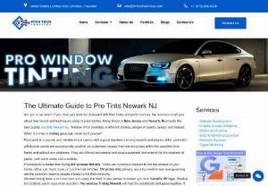 Firm Tech Services - If you are living in NJ Newark and thinking about tinting your home or car then, pro tints in Newark NJ is available for you. Window tinting protects from damages and UV rays.