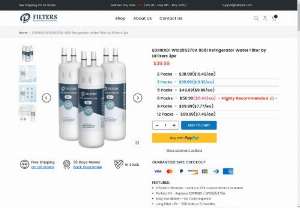 EDR1RXD1 W10295370A 9081 Water Filter - Water is colorless and tasteless, we can test the water quality by ourselves. So that a glass of water can be more dangerous than it looks. There are many pollutants in water, such as drugs, pesticides, water pollutants, and fluoride is one of them. So that we need refrigerator water filter to filter out the harmful substance for us.