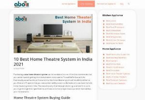 10 Best Home Theatre System in India 2021 - You will go gaga for the usefulness that the home theater framework will actually want to convey to you. Here are 10 alternatives that you can consider while you are keeping watch to buy the best home theater system in India. The general nature of this load of items is ensured. It is dependent upon you to go through their particulars and ensure that you buy an item that coordinates with your necessities.