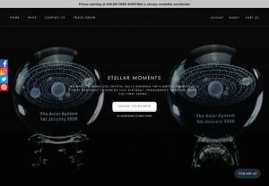 Stellar Moment - This is Stellar Moments. We make Solar System Crystal Balls that reflect the planet alignment of the eight major planets on a specific day. We capture each and every one of these moments for special occasions such as anniversaries, birthdays, weddings, etc. Make the perfect planetary alignment gift today!