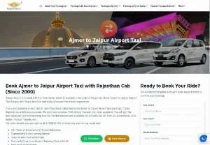 Screenshot of Ajmer to Jaipur Airport Taxi - Rajasthan Cab