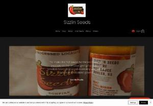 Sizzlin Seeds - We sell hot sauce, rare pepper seeds, peppers, pepper plants and other various gardening supplies used for cultivating peppers.