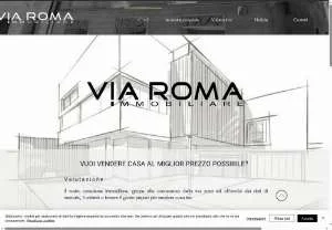 Screenshot of Via Roma Immobiliare