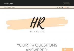 HR Andrea - Unemployed? Need HR advice? Denied unemployment? Can't contact the Department of Labor? Get real advice from a true HR professional - here at HR Andrea.