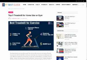 Best Treadmill for Home Use - We all have become very busy with our work. Due to this, we often miss out on our exercise. iI can be a little confusing as to which is the best treadmill for Home Use. Here, we bring the electric and automatic Best Treadmill for Home Use