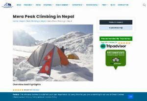 Mera Peak Climbing - Mera Peak Climbing route in Nepal is a world of the delightful Himalayan perspective with an unbelievable cultural medley and geographical difference.