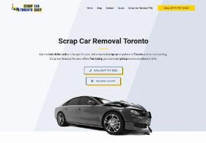 Scrap Car Removal Toronto - Scrap Car Toronto Shop - Scrap Car Removal Toronto is one of the best scrap car removal providers in GTA. We pay you cash and remove your vehicle sitting in your yard. Give our company a call today to get paid and remove your car for free.