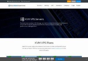 KVM VPS Servers - 100% SSD - Rad Web Hosting - KVM VPS Servers offer the performance and security benefits of dedicated servers at virtual server prices. KVM VPS provide the best combined server performance, security, and customization for hosting business-critical websites and applications.