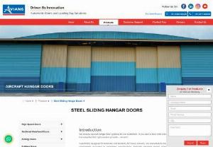 Hangar Doors | Aircraft Hanger Doors | Shipyard Doors Manufacturers - Avians - We provide special aircraft hangar doors systems for our customers. Steel Sliding hangar doors can sustain extreme weather conditions and can provide excellent insulation. Shipyard doors manufacturers provide the best alternative for large-scale door locations, requiring high-quality heat and noise insulation.