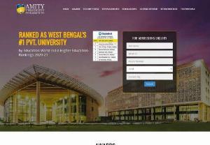 Amity University - Amity University Kolkata, best top private university in West Bengal offering graduate & post graduate courses includes MBA, BBA, B.Tech, Engineering, LAW, Fashion & more.