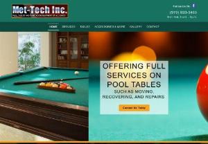 pool table movers durham nc - Met-Tech offers a great variety of pool table accessories in Raleigh, NC, and throughout the surrounding area. Visit our site for more information.