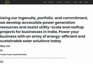 Solar Solutions | Solar Products | VNT India - VNT India offers a wide range of solar products AC Distribution Box (ACDB), Array Junction Box (AJB), String Combiner Box with Monitoring (SCB-SCM), and Lt Metering Panel.