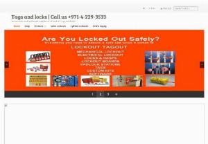 Lockout Tagout Suppliers in Dubai - Lockout Tagout is used in industries to ensure that certain machineries are properly shut off and not able to be started up again prior to the completion of maintenance or repair work. We offer various lockout and tagout products across industries to prevent accidental startup of a machine while it is in a hazardous state. We are the leading supplier of Padlocks & Lockout devices in Dubai, UAE.