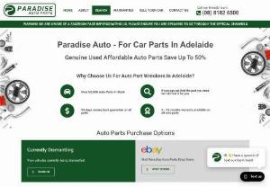 Wreckers Adelaide - Paradise Auto Parts Wreckers Adelaide is an auto parts recycler in Adelaide, South Australia. Our 4,500 square metres of floorspace holds thousands of cleaned, checked, catalogued and warrantied used car parts.